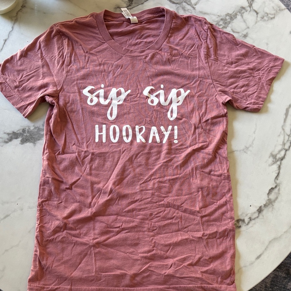 Sip Sip Hooray! Women’s T-Shirt | size S